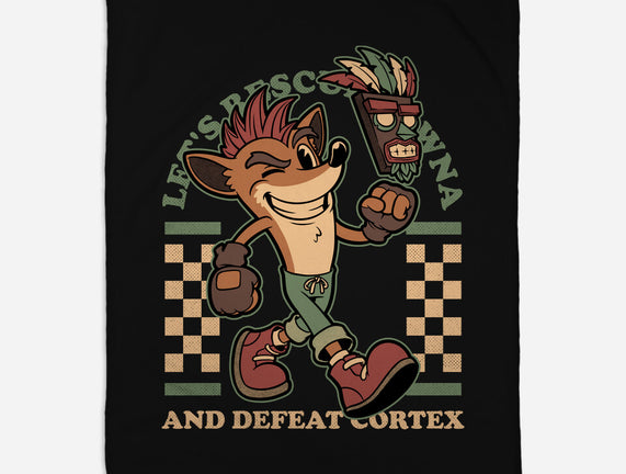 Game Mascot Crash Mask