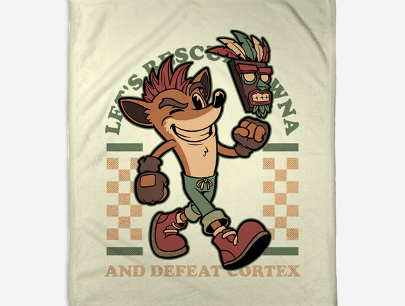 Game Mascot Crash Mask