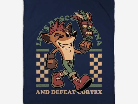 Game Mascot Crash Mask