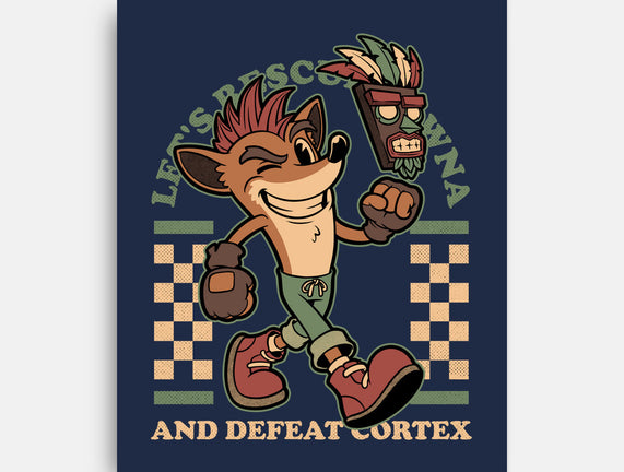 Game Mascot Crash Mask