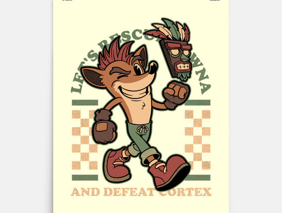 Game Mascot Crash Mask