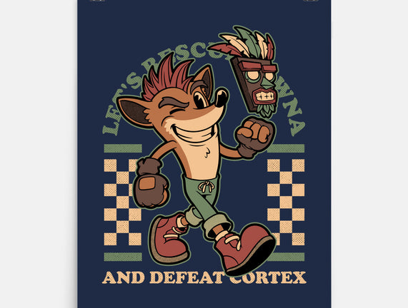 Game Mascot Crash Mask