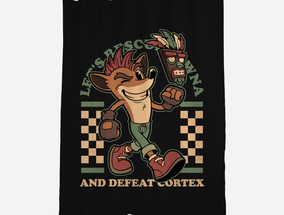 Game Mascot Crash Mask