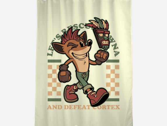 Game Mascot Crash Mask