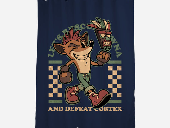 Game Mascot Crash Mask