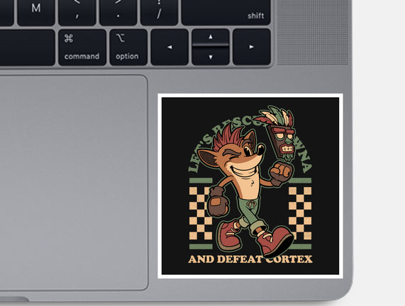 Game Mascot Crash Mask