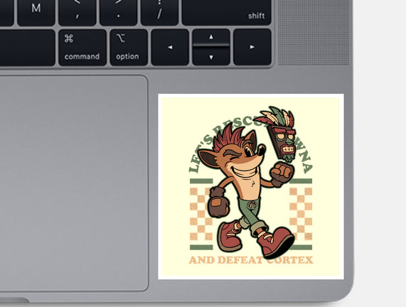 Game Mascot Crash Mask