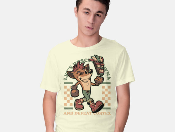 Game Mascot Crash Mask