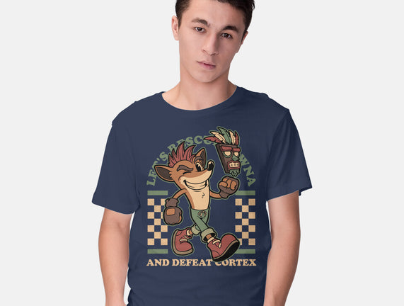 Game Mascot Crash Mask