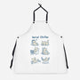 Serial Chiller Cat-Unisex-Kitchen-Apron-worlddominationforcats