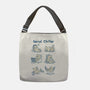 Serial Chiller Cat-None-Adjustable Tote-Bag-worlddominationforcats