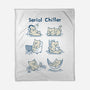 Serial Chiller Cat-None-Fleece-Blanket-worlddominationforcats
