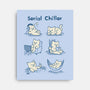 Serial Chiller Cat-None-Stretched-Canvas-worlddominationforcats
