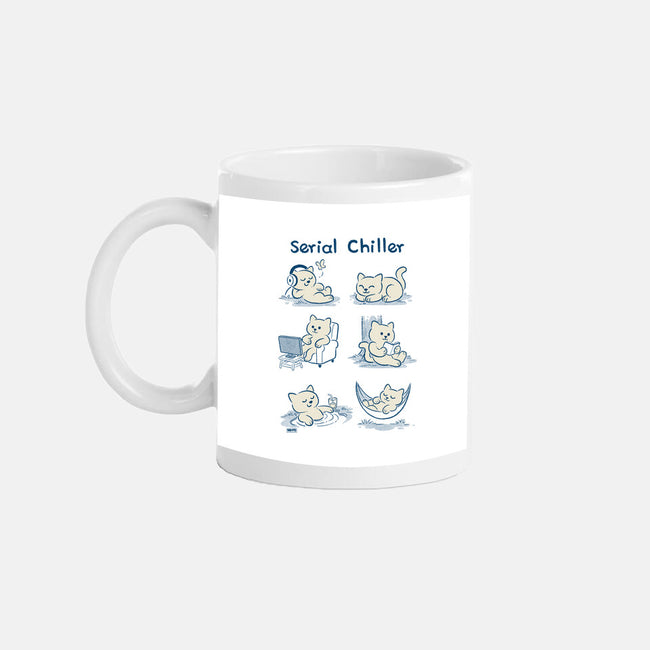 Serial Chiller Cat-None-Mug-Drinkware-worlddominationforcats