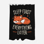 Sleep First Everything Later-None-Polyester-Shower Curtain-koalastudio