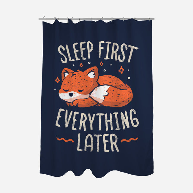 Sleep First Everything Later-None-Polyester-Shower Curtain-koalastudio