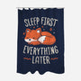 Sleep First Everything Later-None-Polyester-Shower Curtain-koalastudio