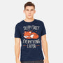 Sleep First Everything Later-Mens-Heavyweight-Tee-koalastudio