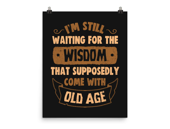 Still Waiting For The Wisdom