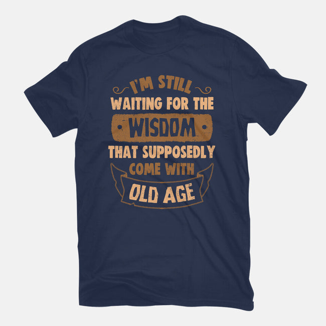 Still Waiting For The Wisdom-Unisex-Basic-Tee-koalastudio