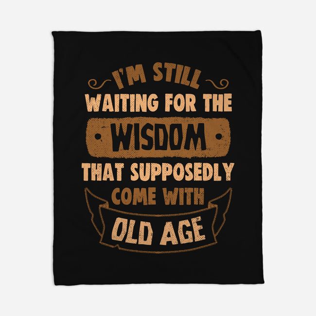 Still Waiting For The Wisdom-None-Fleece-Blanket-koalastudio