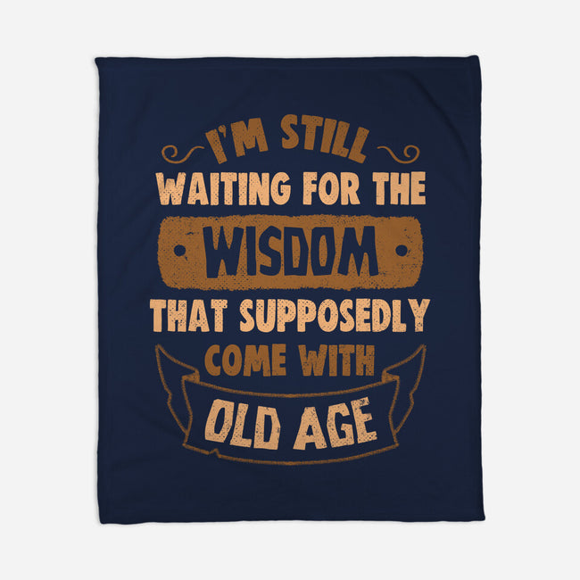 Still Waiting For The Wisdom-None-Fleece-Blanket-koalastudio