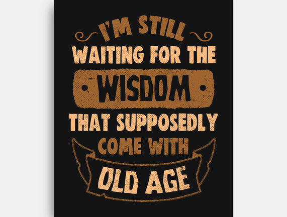 Still Waiting For The Wisdom