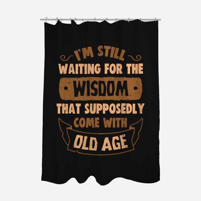 Still Waiting For The Wisdom-None-Polyester-Shower Curtain-koalastudio