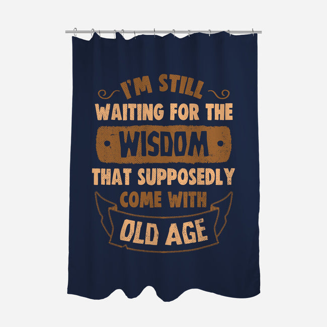 Still Waiting For The Wisdom-None-Polyester-Shower Curtain-koalastudio