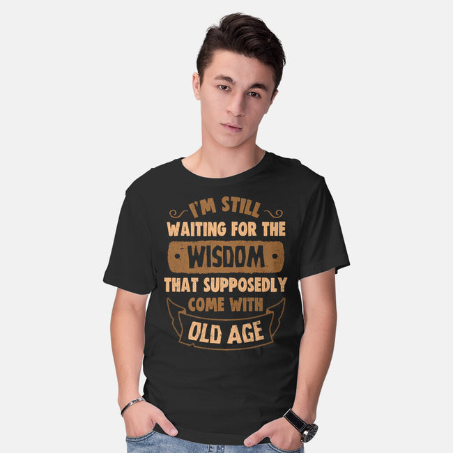Still Waiting For The Wisdom-Mens-Basic-Tee-koalastudio