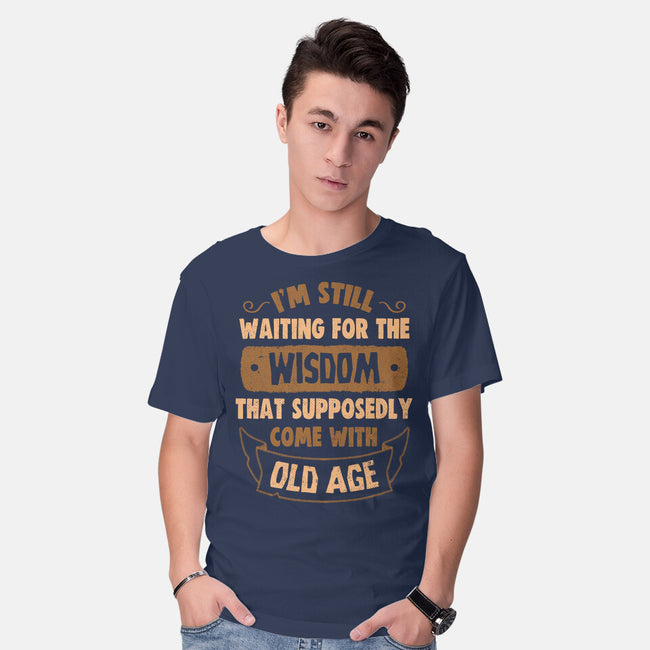 Still Waiting For The Wisdom-Mens-Basic-Tee-koalastudio