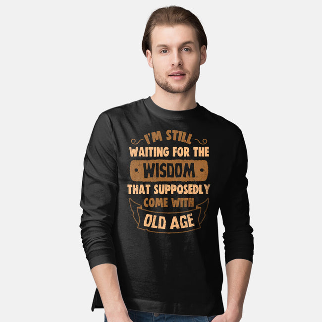 Still Waiting For The Wisdom-Mens-Long Sleeved-Tee-koalastudio