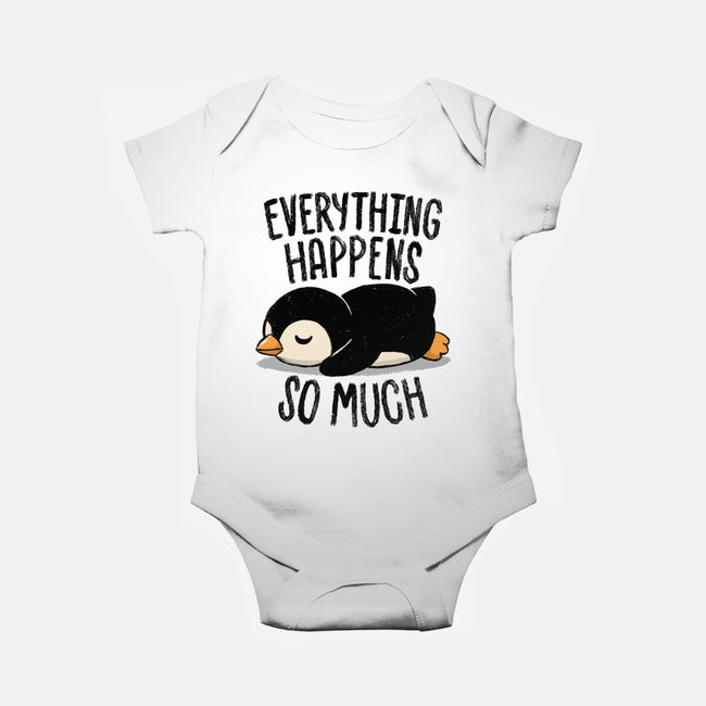 Everything Happens So Much-Baby-Basic-Onesie-koalastudio