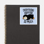 Everything Happens So Much-None-Glossy-Sticker-koalastudio