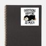 Everything Happens So Much-None-Glossy-Sticker-koalastudio