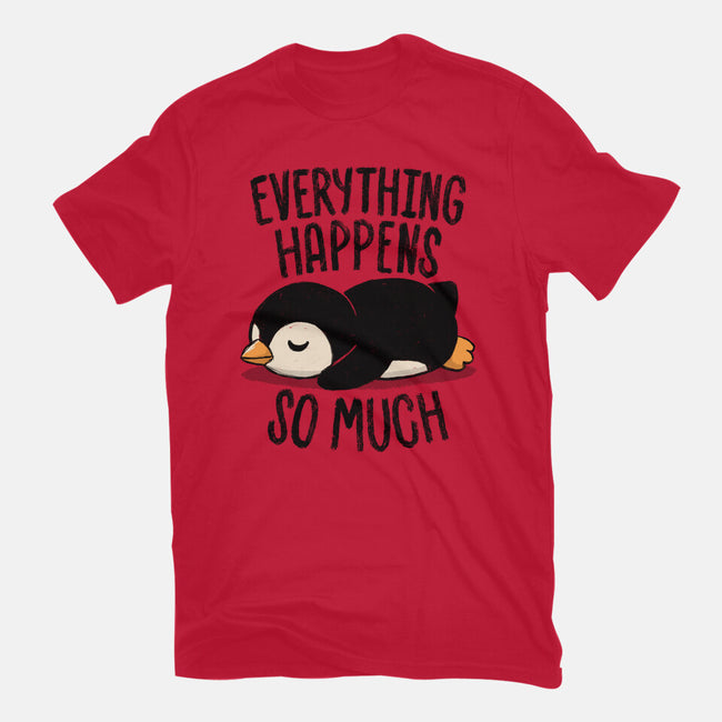 Everything Happens So Much-Womens-Fitted-Tee-koalastudio