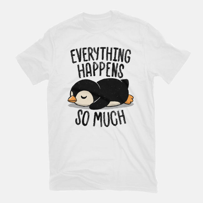 Everything Happens So Much-Womens-Fitted-Tee-koalastudio