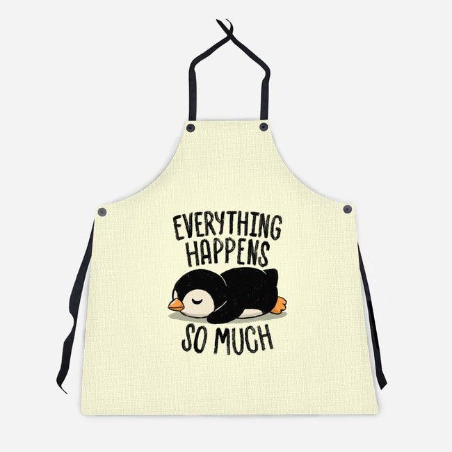 Everything Happens So Much-Unisex-Kitchen-Apron-koalastudio