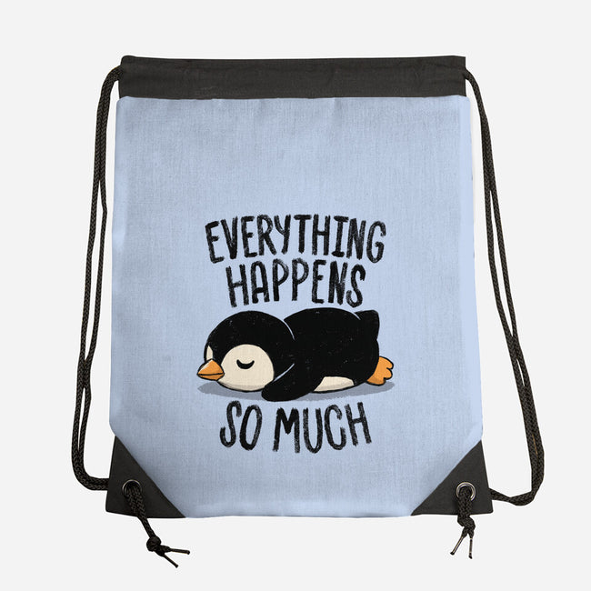 Everything Happens So Much-None-Drawstring-Bag-koalastudio