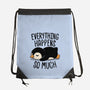 Everything Happens So Much-None-Drawstring-Bag-koalastudio