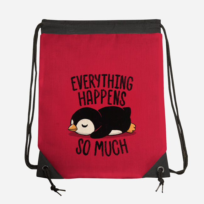 Everything Happens So Much-None-Drawstring-Bag-koalastudio