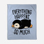 Everything Happens So Much-None-Fleece-Blanket-koalastudio