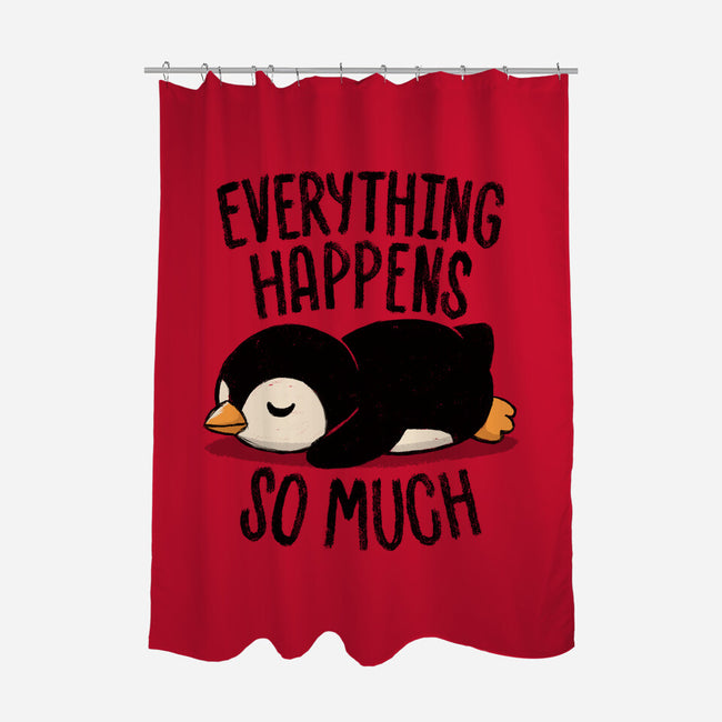 Everything Happens So Much-None-Polyester-Shower Curtain-koalastudio