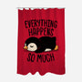 Everything Happens So Much-None-Polyester-Shower Curtain-koalastudio