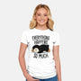 Everything Happens So Much-Womens-Fitted-Tee-koalastudio