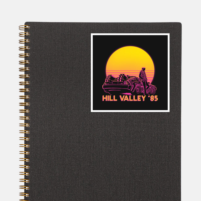 Hill Valley 85-None-Glossy-Sticker-rmatix