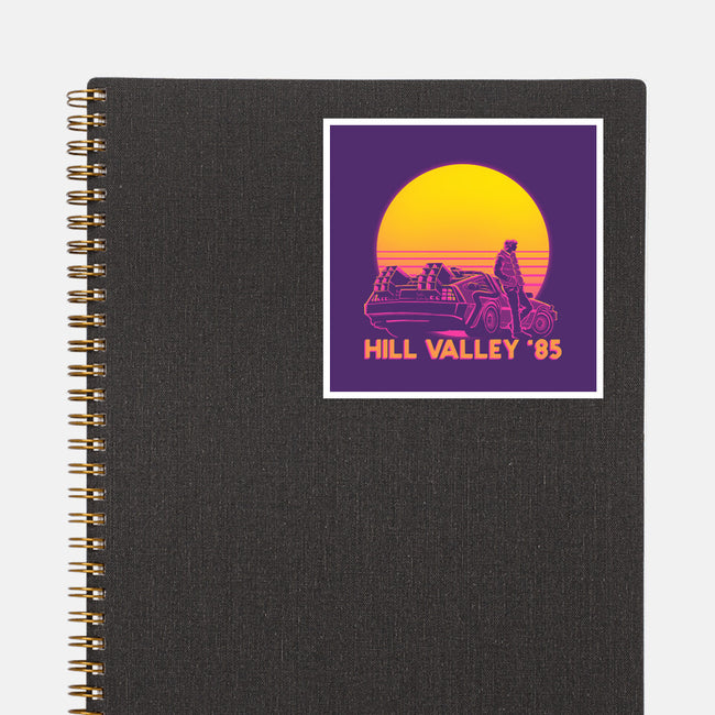 Hill Valley 85-None-Glossy-Sticker-rmatix