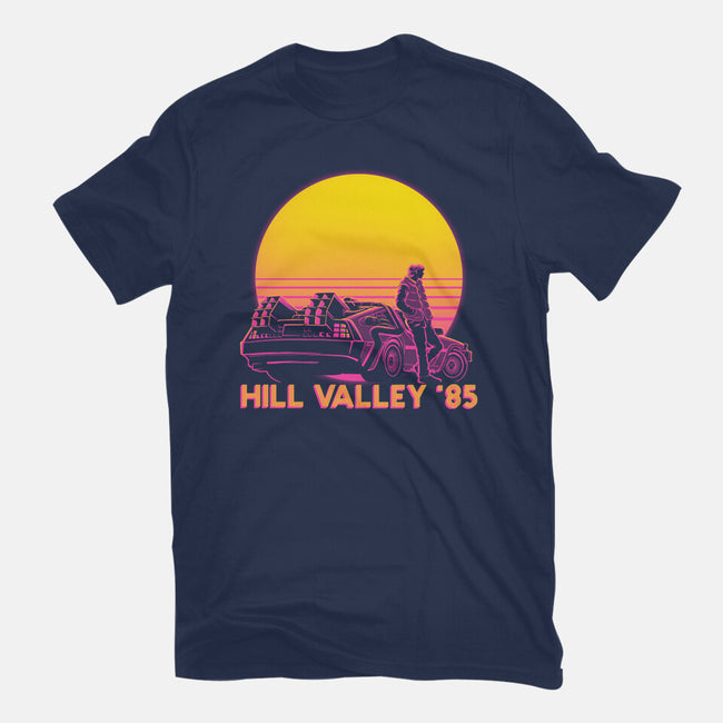 Hill Valley 85-Womens-Fitted-Tee-rmatix