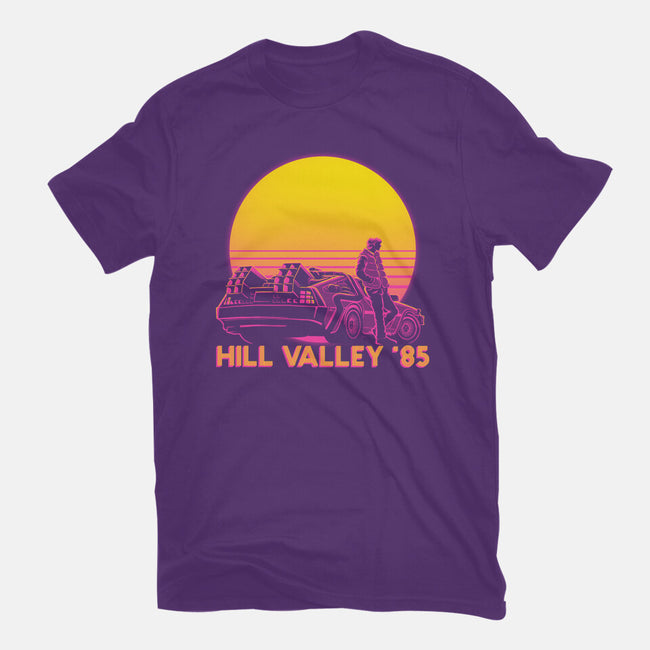 Hill Valley 85-Womens-Fitted-Tee-rmatix