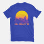 Hill Valley 85-Womens-Fitted-Tee-rmatix